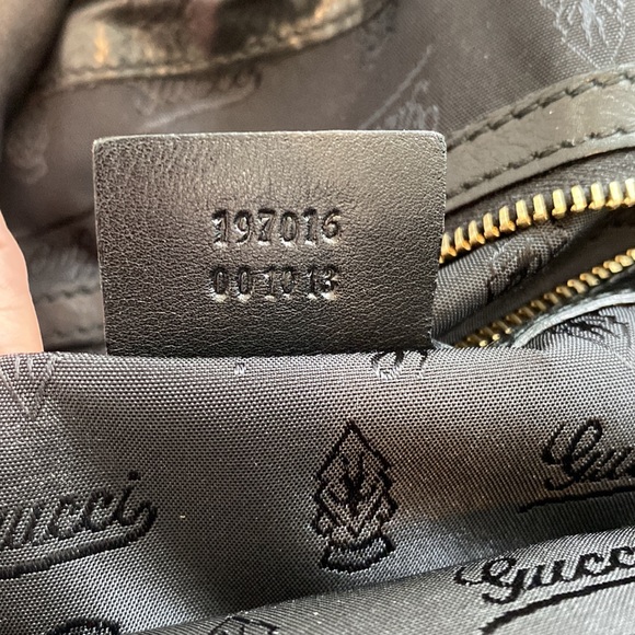 Gorgeous Gucci hysteria convertible Top handle bag Python -large - Picture 7 of 10